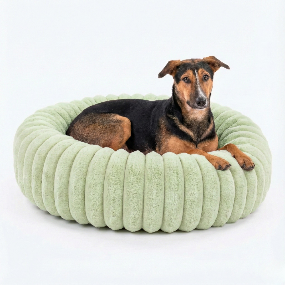 Green Cloud Dog Bed